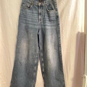 BDG Wide-Leg Blue Jeans